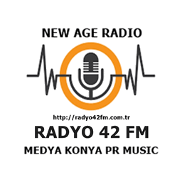 RADYO 42 FM MEDYA KONYA PR MUSIC TURKIYE logosu